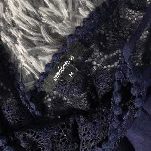 Navy Blue Romper - Picture 2 of 5